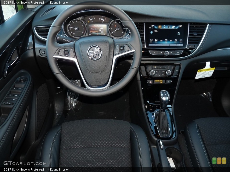 Ebony Interior Dashboard for the 2017 Buick Encore Preferred II #116829057