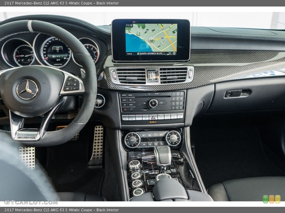 Black Interior Dashboard for the 2017 Mercedes-Benz CLS AMG 63 S 4Matic Coupe #116829804