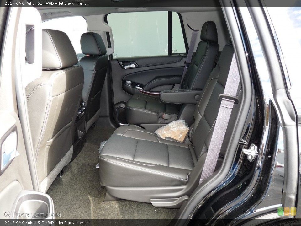 Jet Black Interior Rear Seat for the 2017 GMC Yukon SLT 4WD #116830086