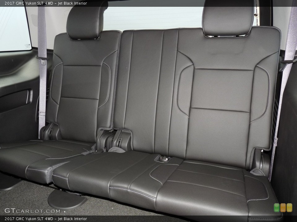 Jet Black Interior Rear Seat for the 2017 GMC Yukon SLT 4WD #116830104