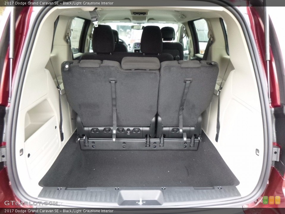 Black/Light Graystone Interior Trunk for the 2017 Dodge Grand Caravan SE #116830887