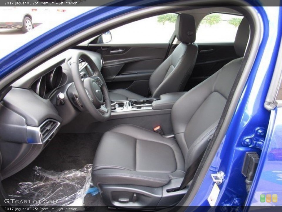 Jet Interior Photo for the 2017 Jaguar XE 25t Premium #116831562