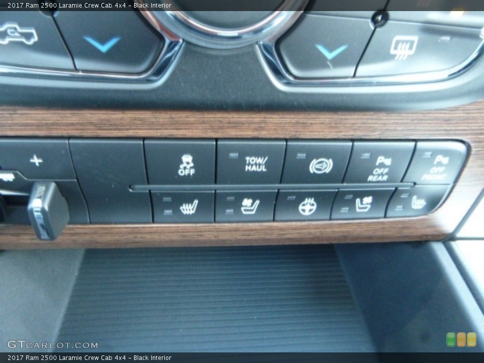 Black Interior Controls for the 2017 Ram 2500 Laramie Crew Cab 4x4 #116834145