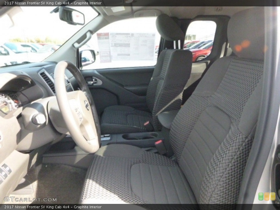 Graphite Interior Photo for the 2017 Nissan Frontier SV King Cab 4x4 #116835234