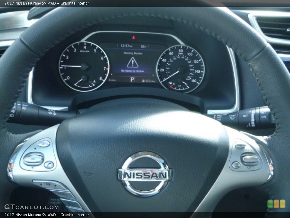 Graphite Interior Gauges for the 2017 Nissan Murano SV AWD #116835369