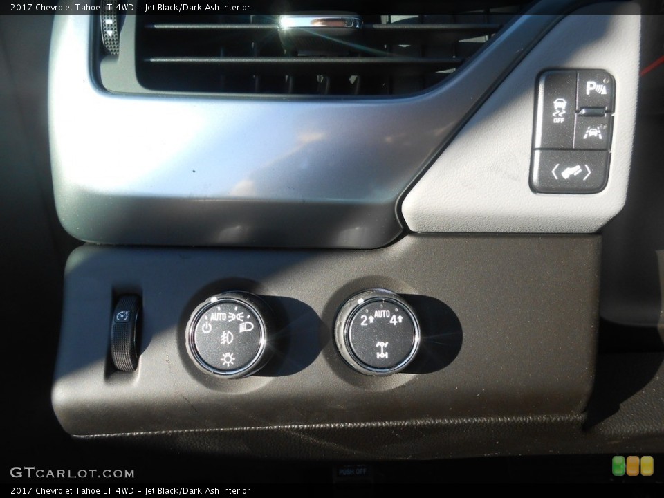 Jet Black/Dark Ash Interior Controls for the 2017 Chevrolet Tahoe LT 4WD #116836673