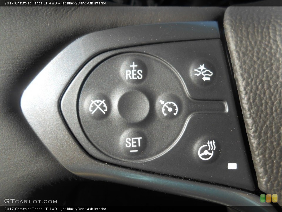 Jet Black/Dark Ash Interior Controls for the 2017 Chevrolet Tahoe LT 4WD #116836697