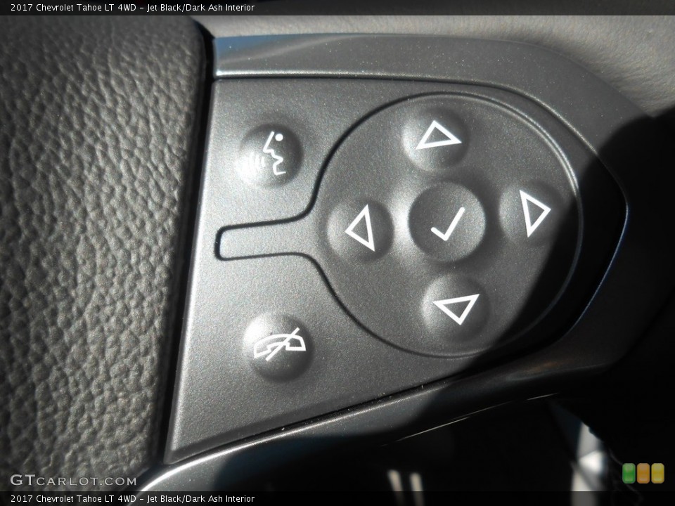 Jet Black/Dark Ash Interior Controls for the 2017 Chevrolet Tahoe LT 4WD #116836724