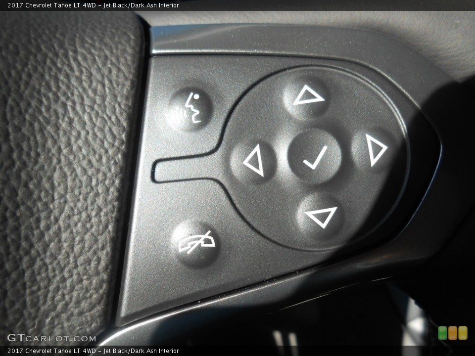 Jet Black/Dark Ash Interior Controls for the 2017 Chevrolet Tahoe LT 4WD #116836724