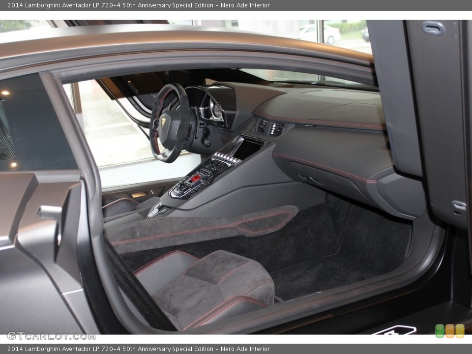 Nero Ade Interior Photo for the 2014 Lamborghini Aventador LP 720-4 50th Anniversary Special Edition #116841305