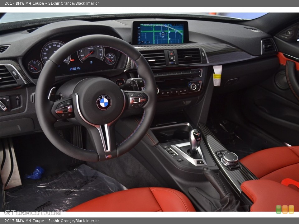 Sakhir Orange/Black Interior Photo for the 2017 BMW M4 Coupe #116843069