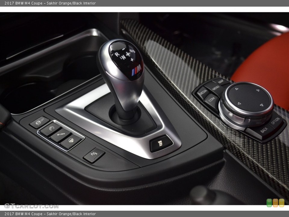 Sakhir Orange/Black Interior Transmission for the 2017 BMW M4 Coupe #116843192