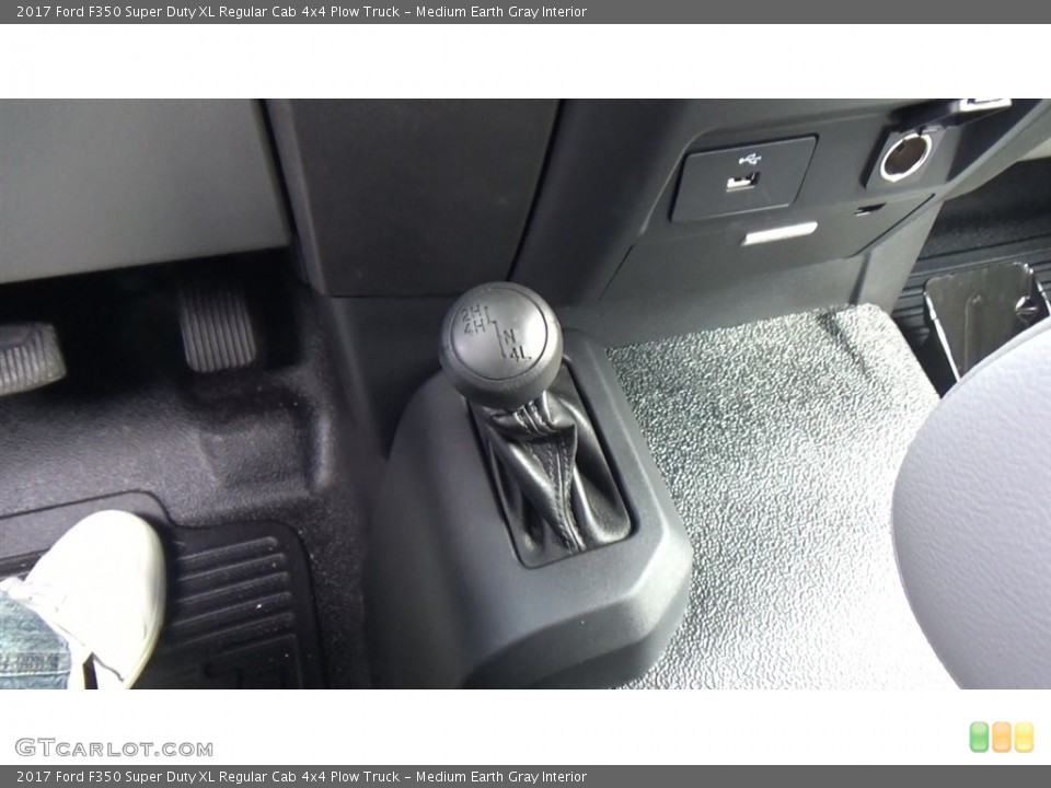 Medium Earth Gray Interior Transmission for the 2017 Ford F350 Super Duty XL Regular Cab 4x4 Plow Truck #116844768