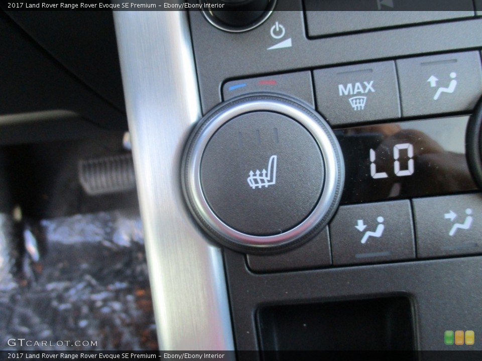 Ebony/Ebony Interior Controls for the 2017 Land Rover Range Rover Evoque SE Premium #116851980