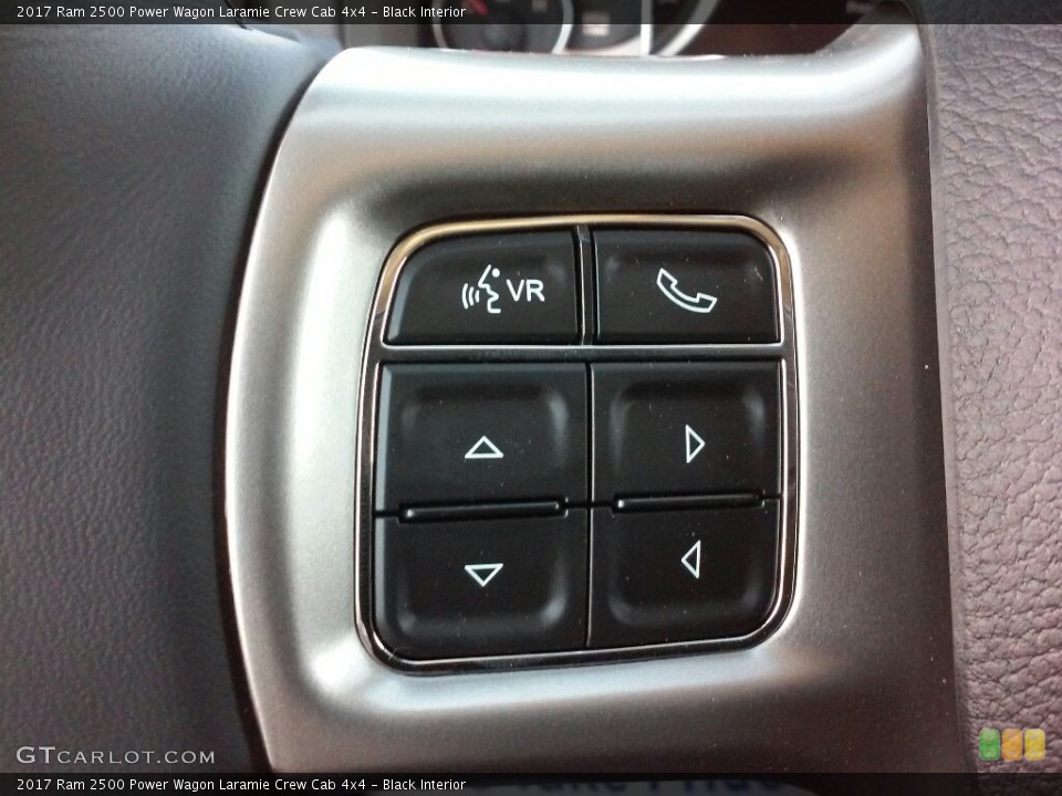 Black Interior Controls for the 2017 Ram 2500 Power Wagon Laramie Crew Cab 4x4 #116860725