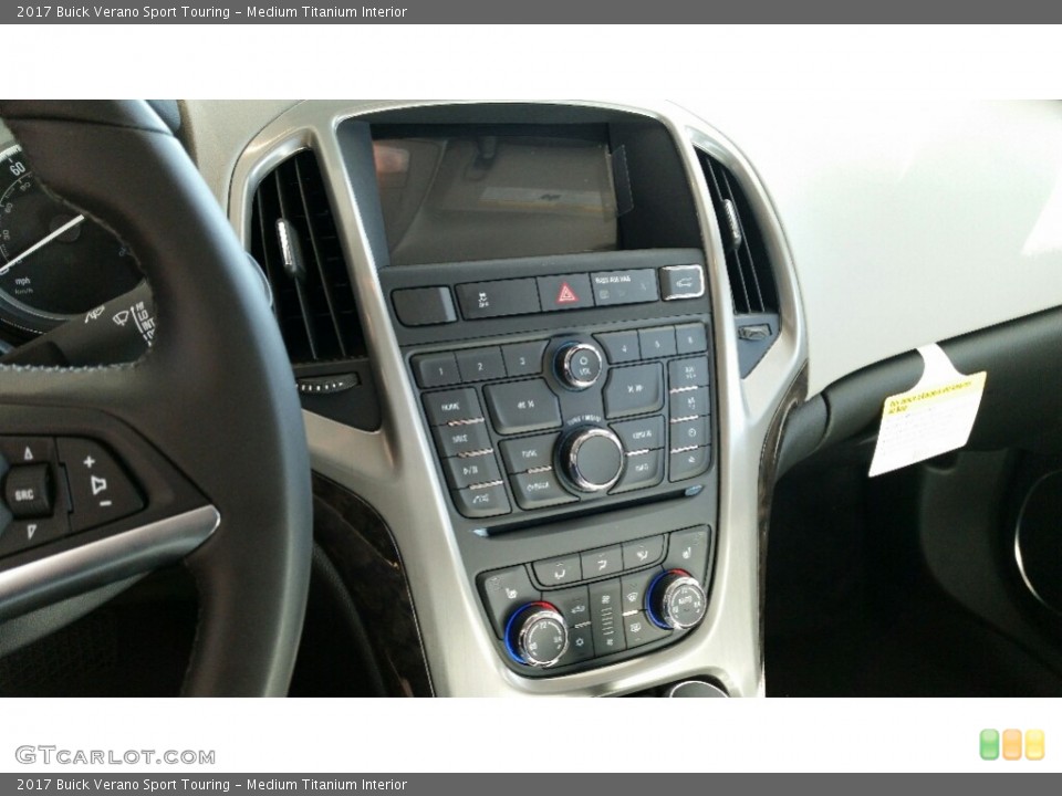 Medium Titanium Interior Controls for the 2017 Buick Verano Sport Touring #116861505