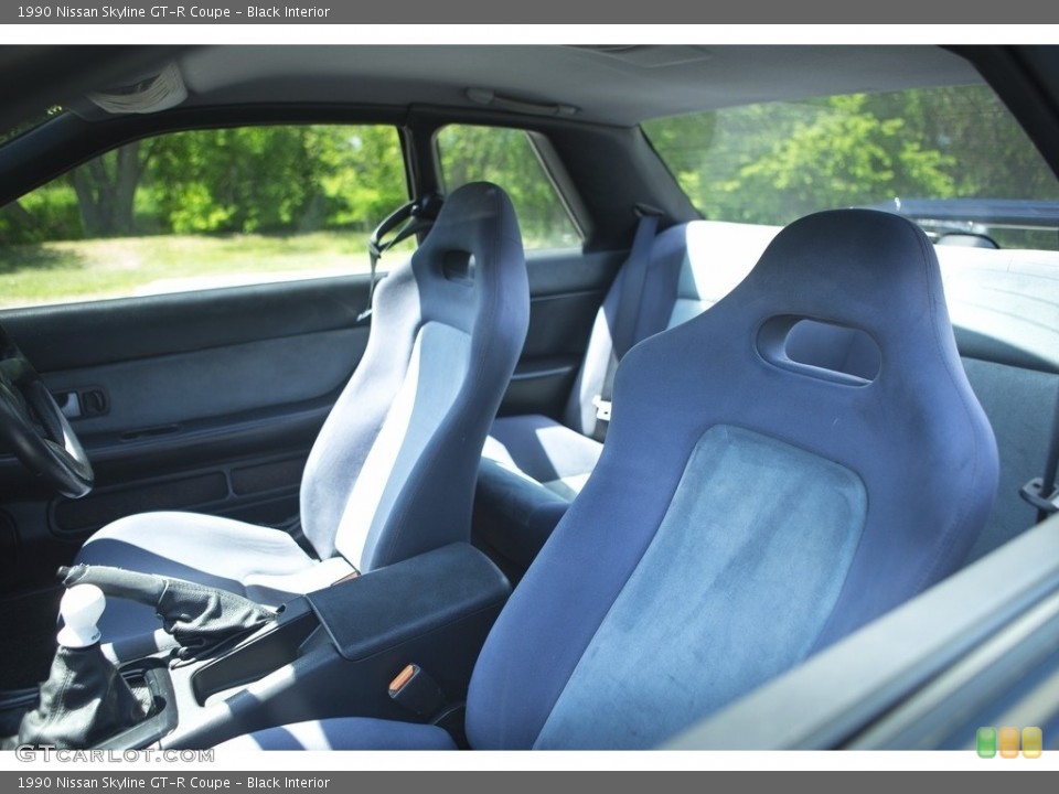 Black 1990 Nissan Skyline GT-R Interiors