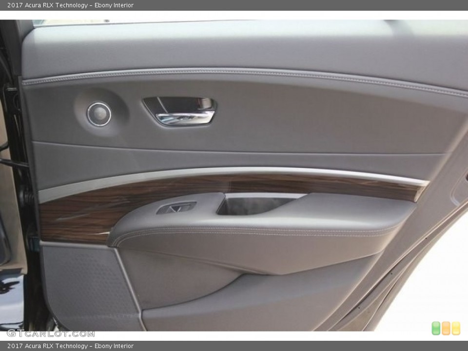 Ebony Interior Door Panel for the 2017 Acura RLX Technology #116863599