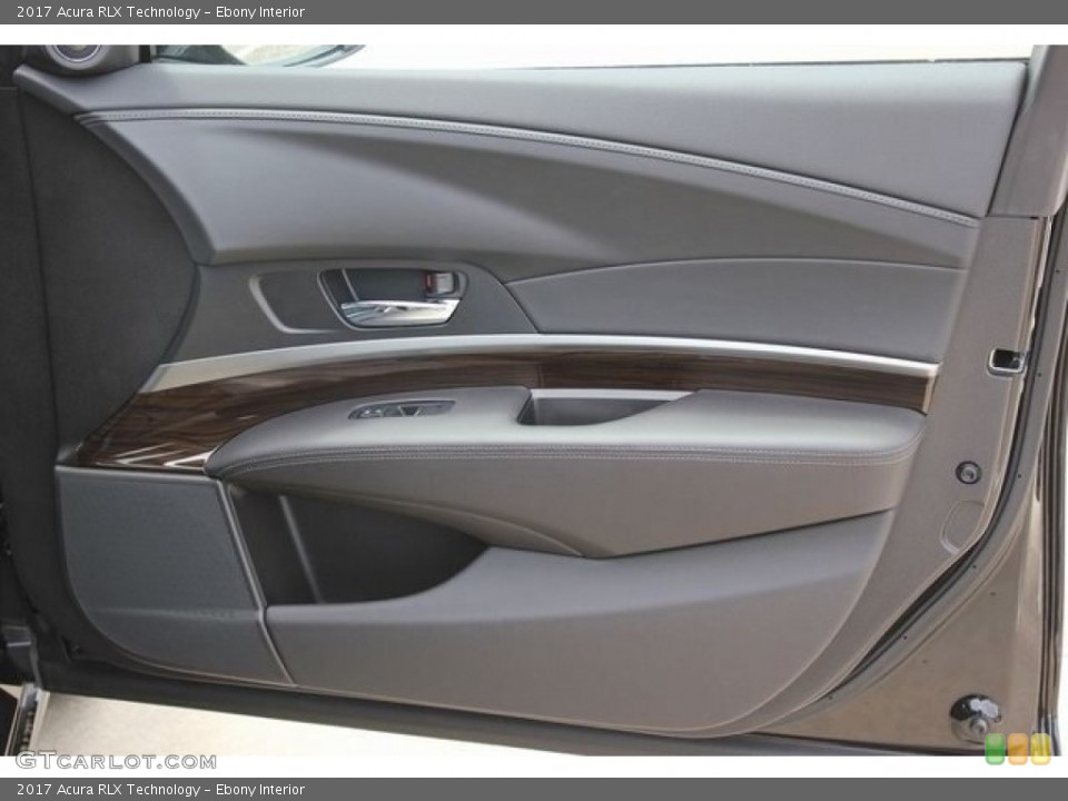 Ebony Interior Door Panel for the 2017 Acura RLX Technology #116863650