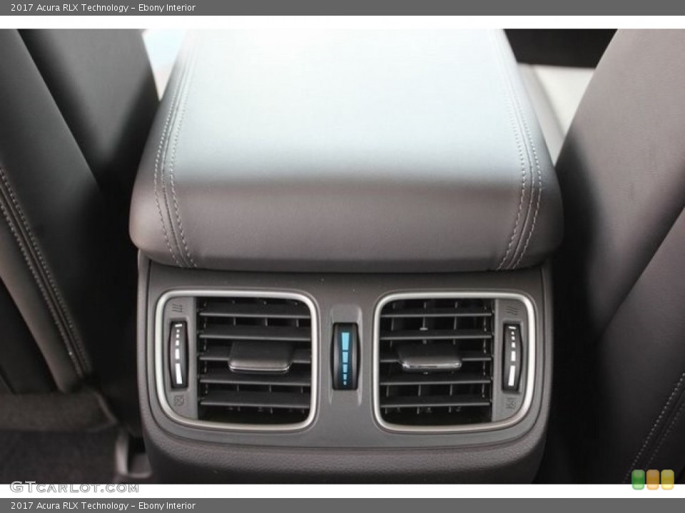 Ebony Interior Controls for the 2017 Acura RLX Technology #116863749