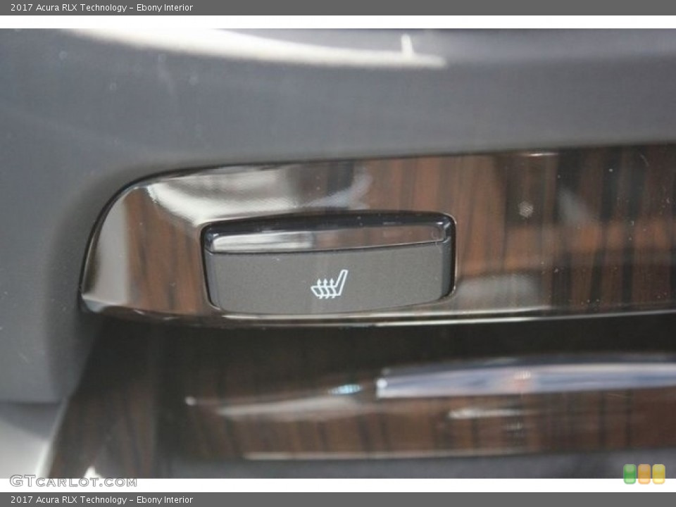 Ebony Interior Controls for the 2017 Acura RLX Technology #116863855