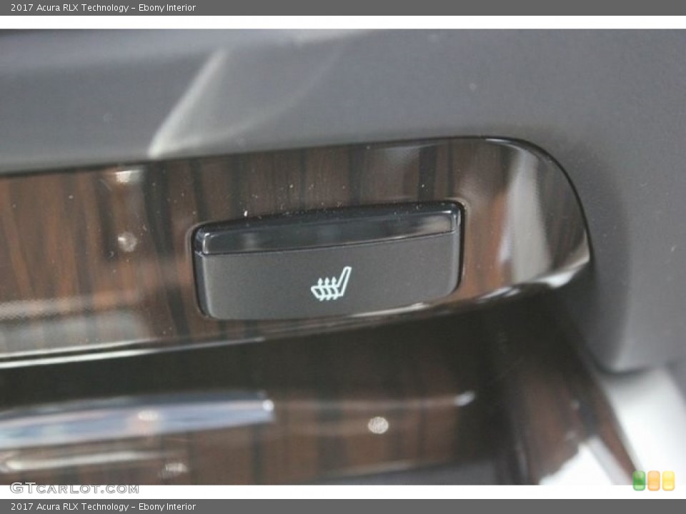 Ebony Interior Controls for the 2017 Acura RLX Technology #116863866