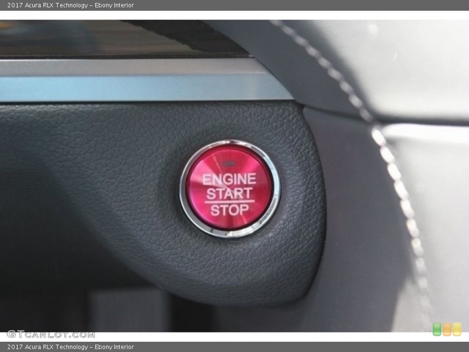 Ebony Interior Controls for the 2017 Acura RLX Technology #116863947