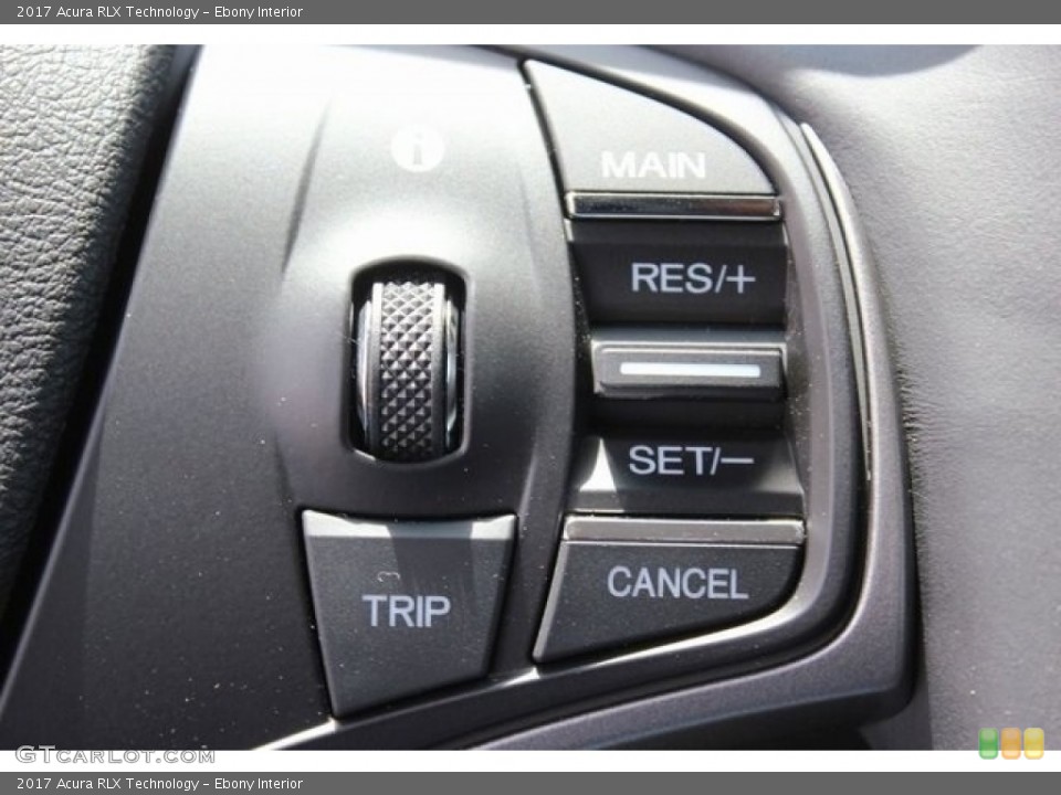 Ebony Interior Controls for the 2017 Acura RLX Technology #116863965