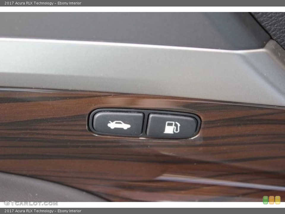Ebony Interior Controls for the 2017 Acura RLX Technology #116864028