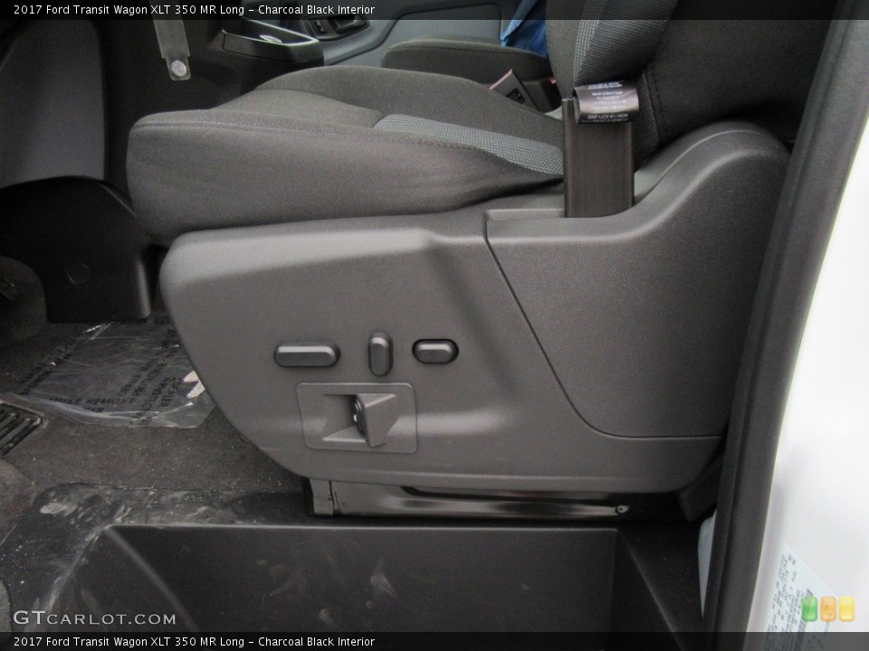 Charcoal Black Interior Front Seat for the 2017 Ford Transit Wagon XLT 350 MR Long #116878076