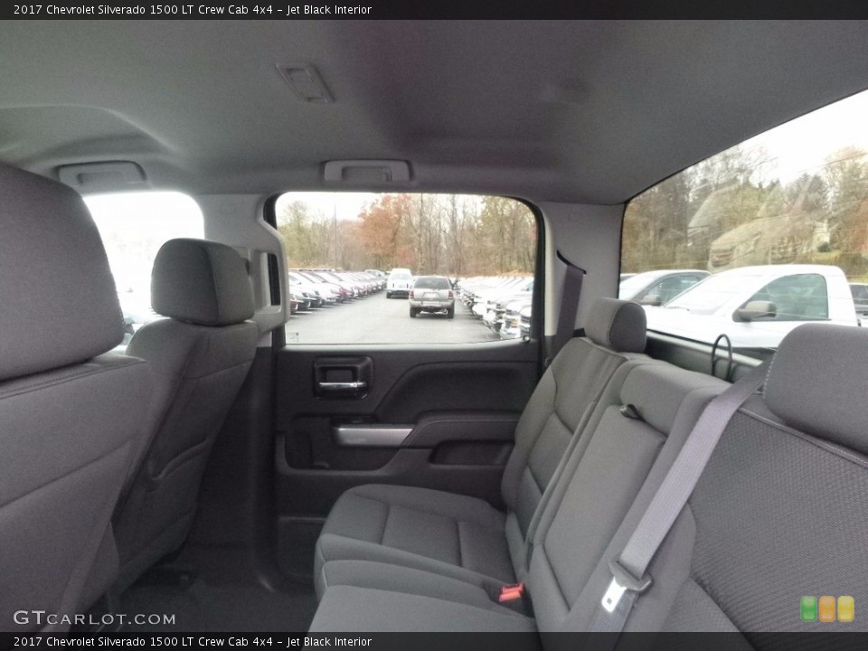 Jet Black Interior Rear Seat for the 2017 Chevrolet Silverado 1500 LT Crew Cab 4x4 #116878694