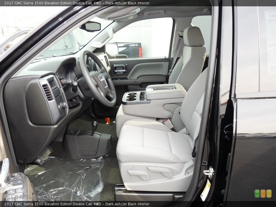 Dark Ash/Jet Black Interior Photo for the 2017 GMC Sierra 1500 Elevation Edition Double Cab 4WD #116880452