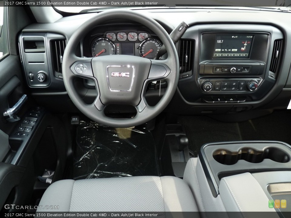 Dark Ash/Jet Black Interior Dashboard for the 2017 GMC Sierra 1500 Elevation Edition Double Cab 4WD #116880491