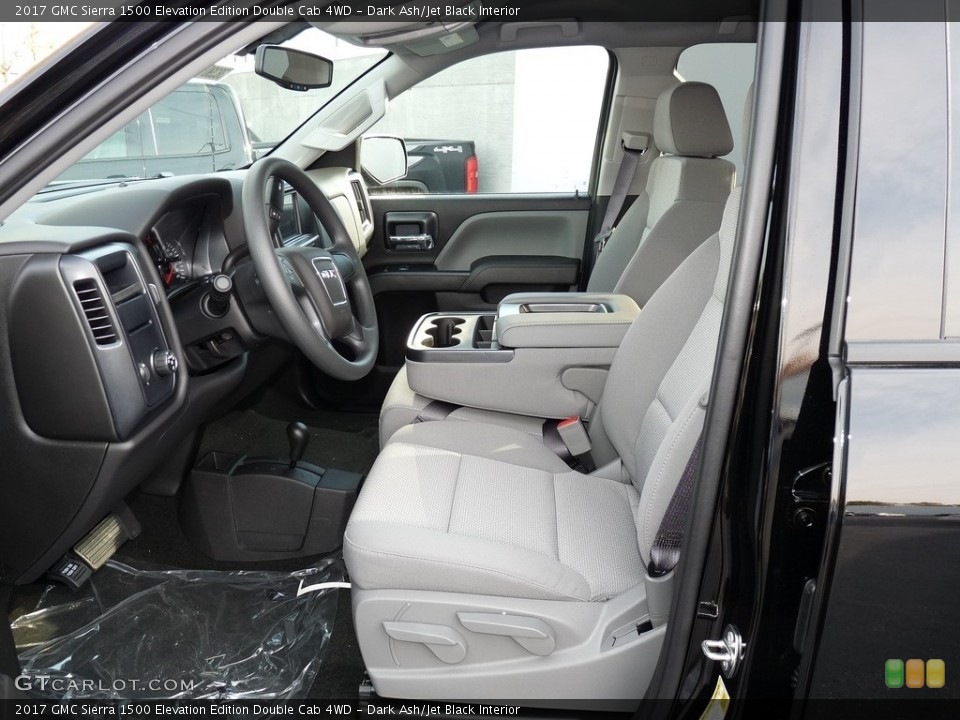 Dark Ash/Jet Black Interior Photo for the 2017 GMC Sierra 1500 Elevation Edition Double Cab 4WD #116880641