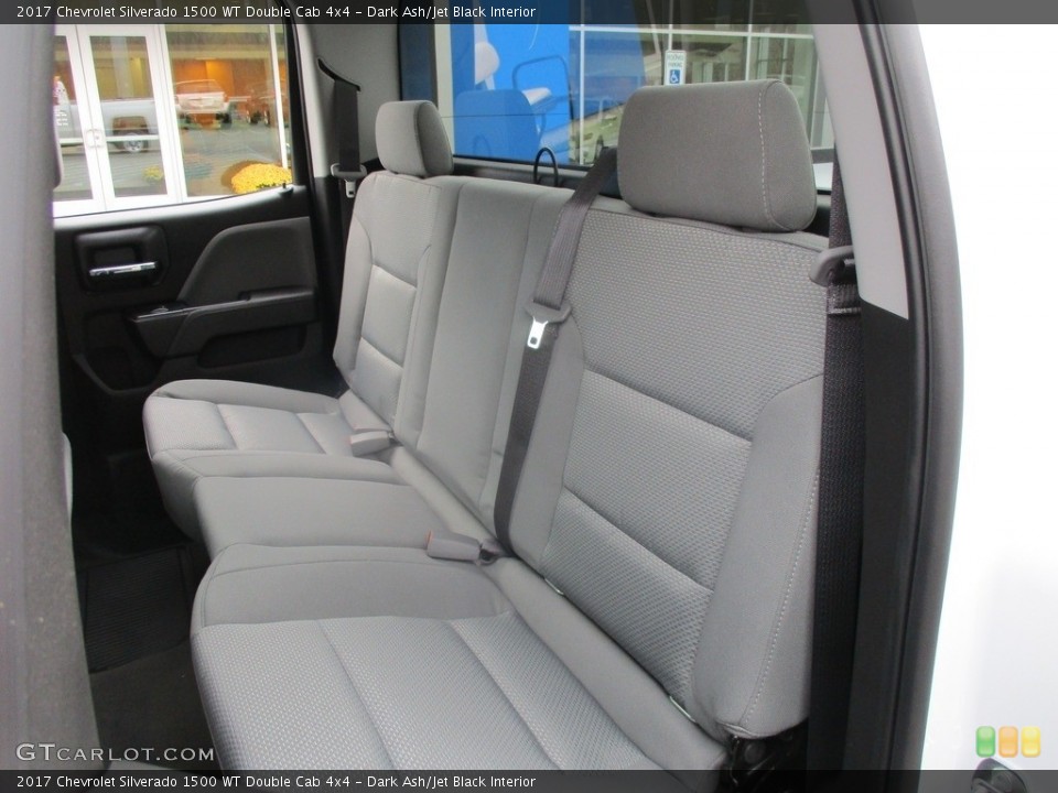 Dark Ash/Jet Black Interior Rear Seat for the 2017 Chevrolet Silverado 1500 WT Double Cab 4x4 #116882045
