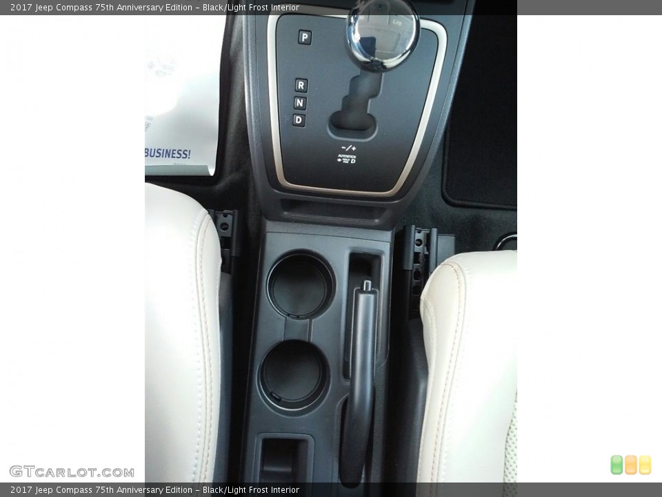 Black/Light Frost Interior Transmission for the 2017 Jeep Compass 75th Anniversary Edition #116885477