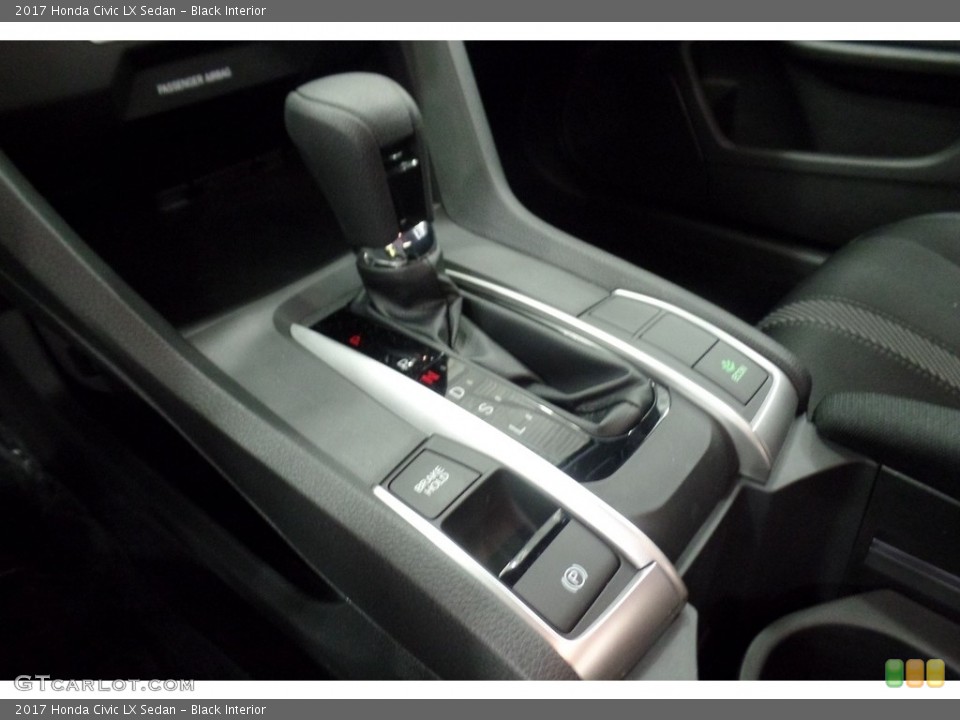 Black Interior Transmission for the 2017 Honda Civic LX Sedan #116886008