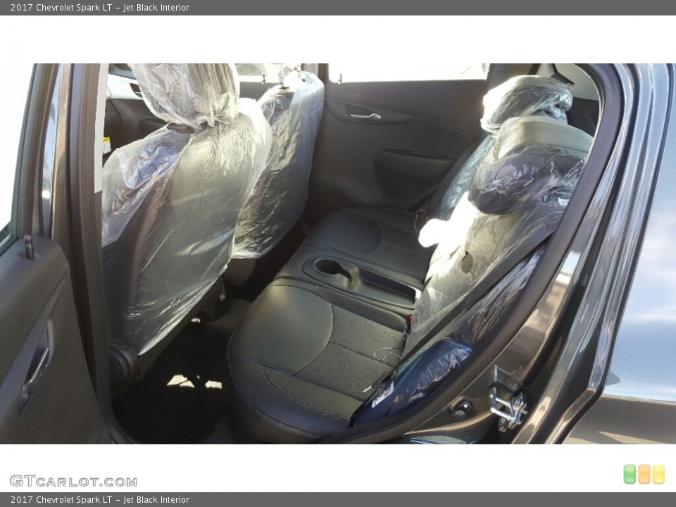 Jet Black Interior Rear Seat for the 2017 Chevrolet Spark LT #116886779