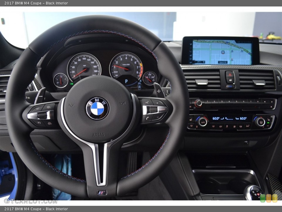Black Interior Steering Wheel for the 2017 BMW M4 Coupe #116887142