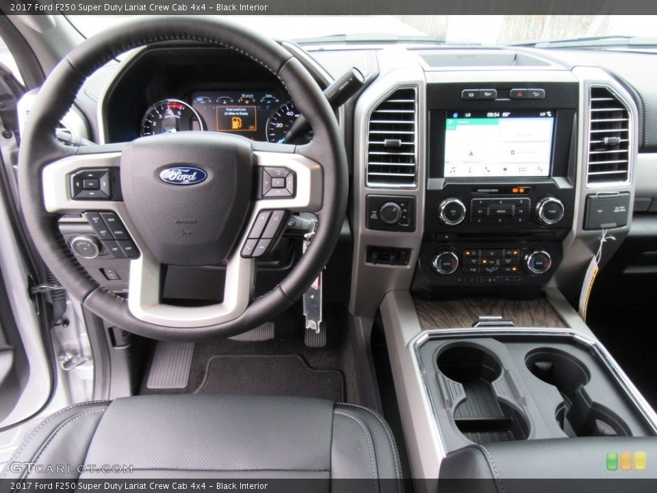 Black Interior Dashboard for the 2017 Ford F250 Super Duty Lariat Crew Cab 4x4 #116887727