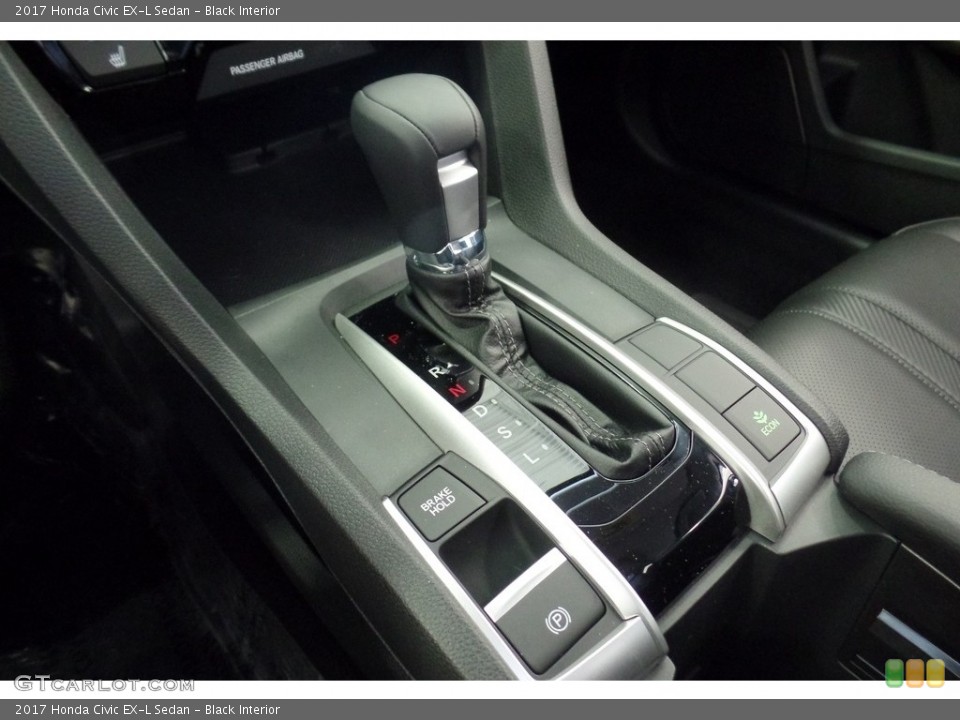 Black Interior Transmission for the 2017 Honda Civic EX-L Sedan #116888039
