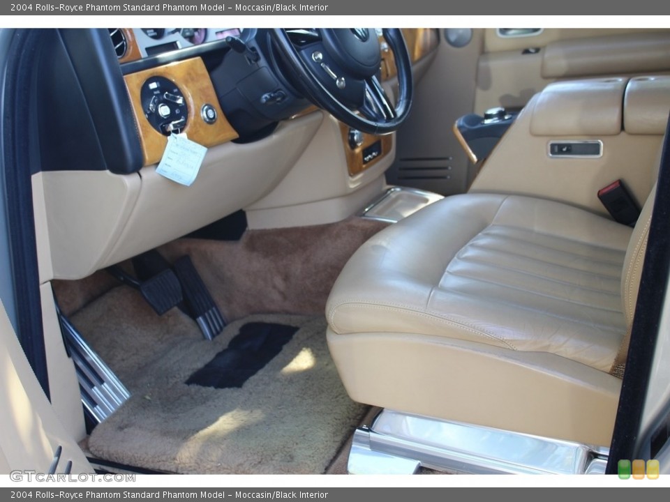 Moccasin/Black 2004 Rolls-Royce Phantom Interiors