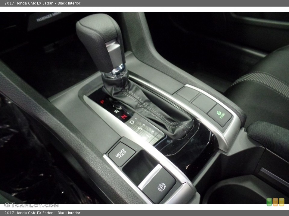 Black Interior Transmission for the 2017 Honda Civic EX Sedan #116891162