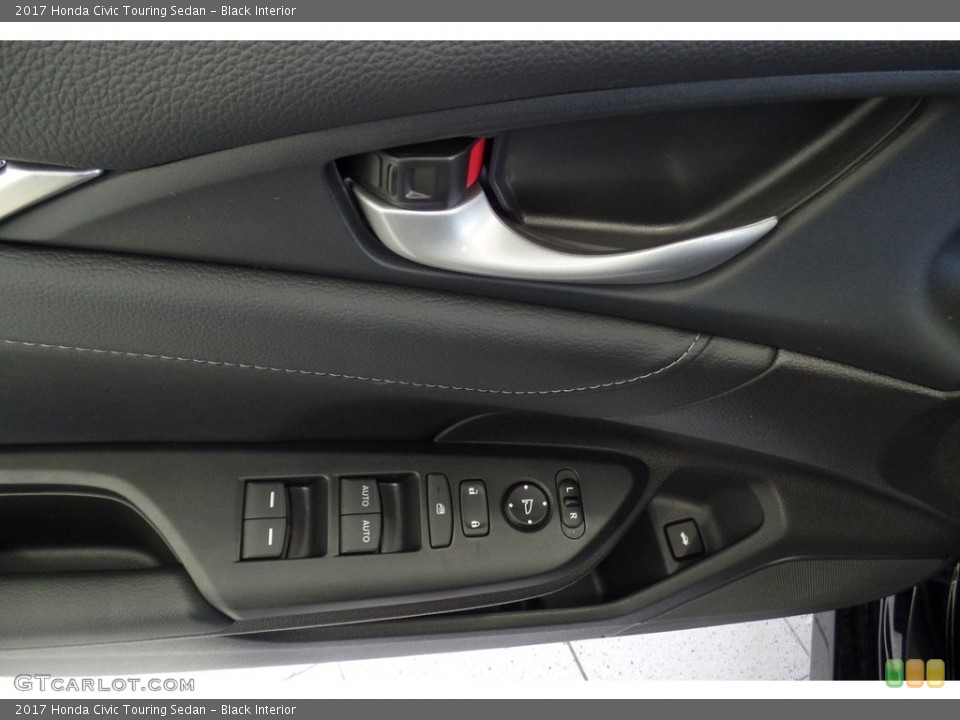 Black Interior Door Panel for the 2017 Honda Civic Touring Sedan #116892632