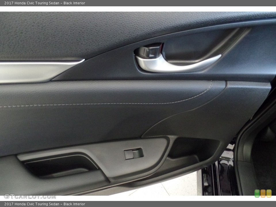 Black Interior Door Panel for the 2017 Honda Civic Touring Sedan #116892650