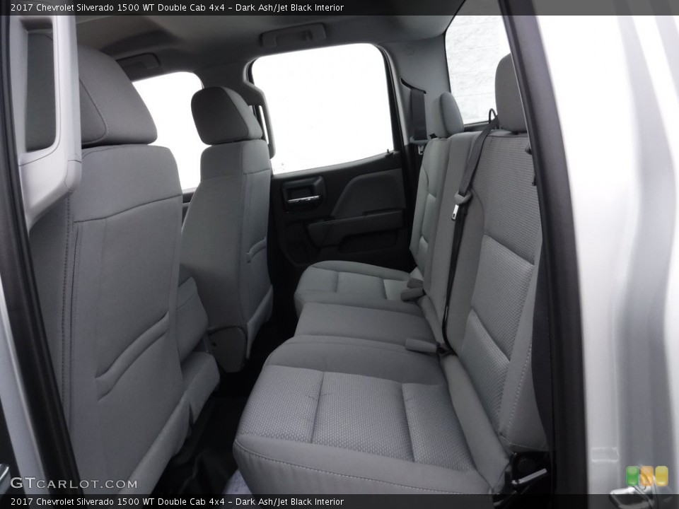 Dark Ash/Jet Black Interior Rear Seat for the 2017 Chevrolet Silverado 1500 WT Double Cab 4x4 #116892875