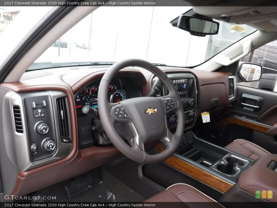 High Country Saddle Interior Photo for the 2017 Chevrolet Silverado 1500 High Country Crew Cab 4x4 #116893178