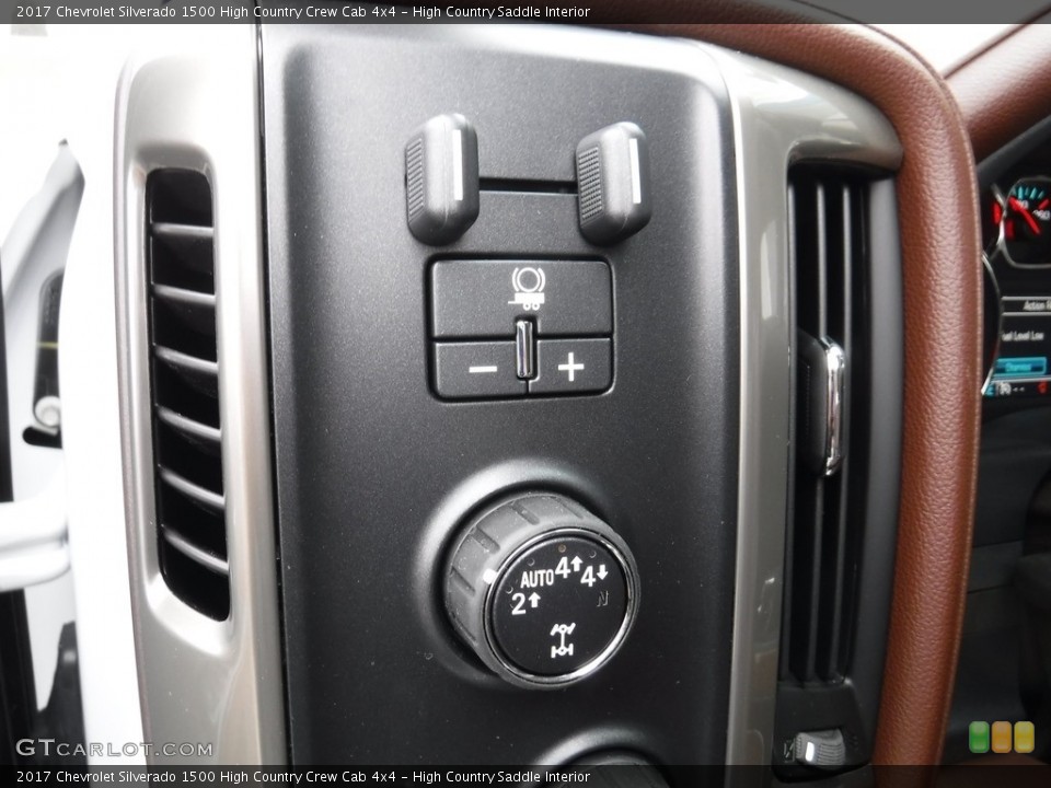 High Country Saddle Interior Controls for the 2017 Chevrolet Silverado 1500 High Country Crew Cab 4x4 #116893193