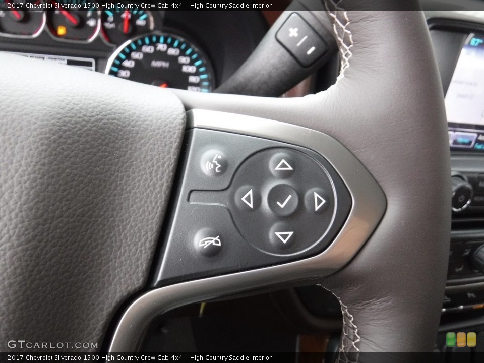 High Country Saddle Interior Controls for the 2017 Chevrolet Silverado 1500 High Country Crew Cab 4x4 #116893337