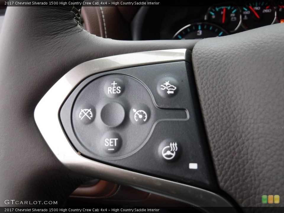 High Country Saddle Interior Controls for the 2017 Chevrolet Silverado 1500 High Country Crew Cab 4x4 #116893352